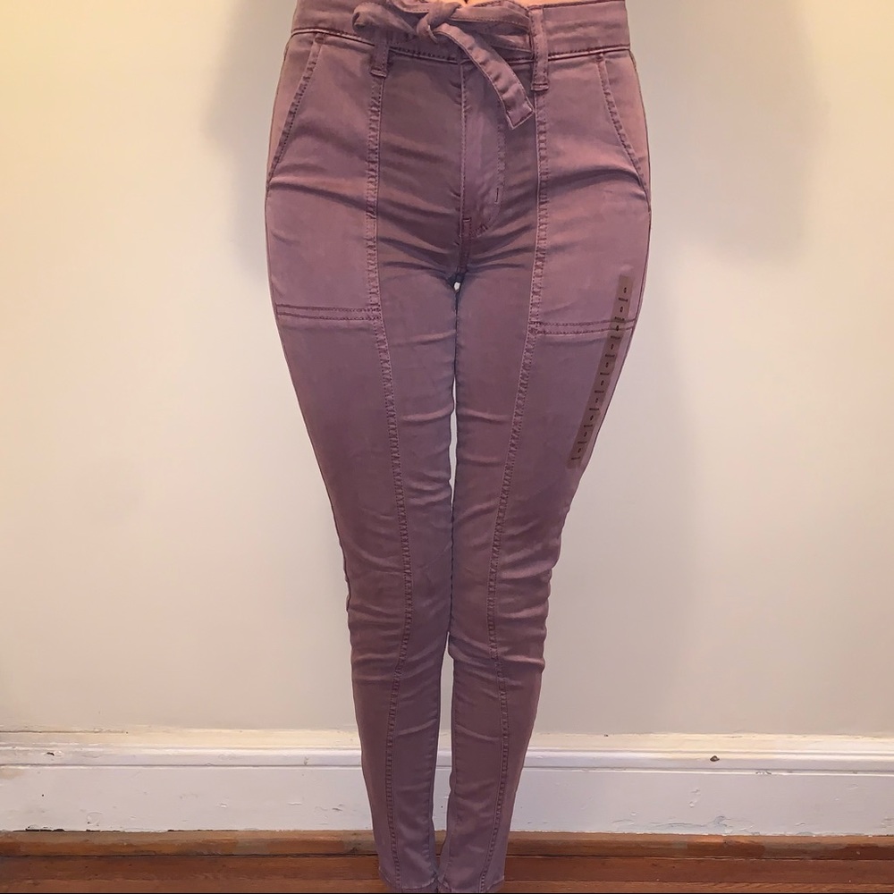 American Eagle Stretch Hi-Rise Jeggings, Size 0